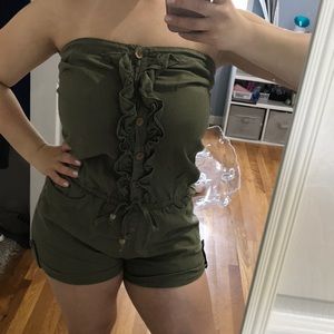 Green romper
